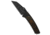 Kansept Knives Kansept Knives Main Street Crossbar Lock Knife Dark Ultem 3.4" Black SW, Yellow, 154CM, adult, BHQ-194652