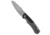 Kansept Knives Kansept Knives Weim Frame Lock Knife Titanium/Twill Carbon Fiber 3.3" Satin, Gray, CPM S35VN, adult, BHQ-194654