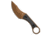 Kansept Knives Niko Fixed Blade Knife, 3.54in, D2, Clip Point Blade, Carbon Fiber, Black Handle, Black/Gold, 7.30 inch, BHQ-223426