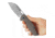 Kansept Knives Model 6 Bronze Folding Knife, 4.38in Closed, 3.25in Satin CPM S35VN SS Blade, Bronze Stonewash Titanium Handle, Black Nylon Pouch, K1022B5
