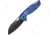 Kansept Knives Model 6 Framelock Timascus K1022B4