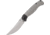 Kansept Knives Mujir Framelock Folding Knife, Orange peel, Orange peel titanium handle, K1014A2