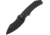 Kansept Knives Pelican EDC Framelock Folding Knife, Black, Black stonewash finish titanium handle, K1018A4