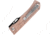 Kansept Knives Reedus Linerlock Brn Micarta