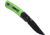 Kansept Knives Reverie Green G10 Folding Knife, 4in Closed, 3in Black Stonewash 154CM SS Blade, Black/Green G10 Handle, Black Nylon Pouch, T2025B2
