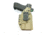 Kaos Concealment Holsters Fusion Torch M&amp;P 9/40 Fire Torch Holster, Surefire X300, FDE, Small, KL2-MPFIREX300-FDE-RL