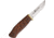 Karesuando Wilderness Fixed Blade Knife, 3.25in, Sandvik 12C27 Steel, Curly Birch Handle KAR3506