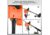 Kast King Kalibrate Line Spooler, Orange/Black, KKTALIMSPLKBLCOR