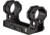 Kastle Group 1.93 ft 34mm Fortress Scope Mount, Black, FSM-193-34-BLK
