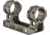 Kastle Group 1.93 ft 34mm Fortress Scope Mount, Clear, FSM-193-34-CLR
