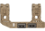 Kastle Group 1.93 ft 34mm Fortress Scope Mount, Flat Dark Earth, FSM-193-34-FDE