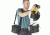 Kata DL LITE Shoulder Bag 439, Black - Compact DSRL w/ Standard Zoom Lens and Extra Accessories