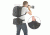 Kata HandsFree-495 DL Waist Pack - Black for DSLR w/ 4 Midrange Lenses