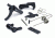 KE Arms Black Fire Control Kit Ambi Selector, 1-50-01-519