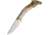Ken Richardson Knives Small Drop Point Hunter Knife, 3 1085HC steel blade, Shed deer or elk antler handle, KR1403DP