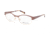 Kenneth Cole KC0215 Eyeglass Frames - Matte Dark Brown Frame Color