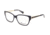 Kenneth Cole KC0218 Eyeglass Frames - Black/Crystal Frame Color