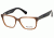 Kenneth Cole KC0250 Eyeglass Frames - Matte Dark Brown Frame Color
