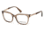Kenneth Cole KC0255 Eyeglass Frames - Shiny Light Brown Frame Color