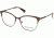 Kenneth Cole KC0281 Eyeglass Frames - Matte Dark Brown Frame Color