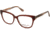 Kenneth Cole KC0296 Eyeglass Frames - Matte Dark Brown Frame Color