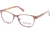 Kenneth Cole KC0804 Eyeglass Frames - Matte Dark Brown Frame Color