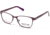 Kenneth Cole KC0804 Eyeglass Frames - Shiny Bordeaux Frame Color