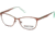 Kenneth Cole KC0811 Eyeglass Frames - Matte Light Brown Frame Color