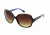 Kenneth Cole KC2724 Sunglasses - Havana Frame Color, Gradient Brown Lens Color
