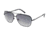 Kenneth Cole KC7121 Sunglasses - Matte Black Frame Color, Gradient Smoke Lens Color