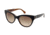 Kenneth Cole KC7124 Sunglasses - Black Frame Color, Gradient Brown Lens Color