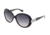 Kenneth Cole KC7138 Sunglasses - Shiny Black Frame Color, Gradient Smoke Lens Color