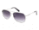 Kenneth Cole KC7153 Sunglasses - Shiny Gun Metal Frame Color, Gradient Smoke Lens Color