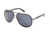 Kenneth Cole KC7155 Sunglasses - Matte Black Frame Color, Smoke Lens Color