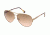 Kenneth Cole KC7158 Sunglasses - Shiny Rose Gold Frame Color, Gradient Brown Lens Color
