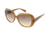 Kenneth Cole KC7160 Sunglasses - Dark Brown Frame Color, Gradient Brown Lens Color