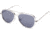 Kenneth Cole KC7222 Eyewear - Unisex - Sunglasses - Crystal Frame Color, Smoke Mirror Lens Color
