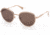 Kenneth Cole KC7227 Sunglasses - Shiny Beige Frame Color, Brown Polarized Lens Color