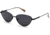 Kenneth Cole KC7235 Sunglasses - Matte Black Frame Color, Smoke Polarized Lens Color