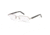 Kenneth Cole New York KC0196 Eyeglass Frames - Shiny Gun Metal Frame Color