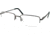 Kenneth Cole New York KC0726 Eyeglass Frames - Shiny Gun Metal Frame Color