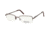 Kenneth Cole Reaction KC0726 Eyeglass Frames - Shiny Dark Brown Frame Color