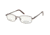 Kenneth Cole Reaction KC0728 Eyeglass Frames - Shiny Dark Brown Frame Color