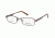 Kenneth Cole Reaction KC0734 Eyeglass Frames - Shiny Dark Brown Frame Color
