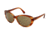 Kenneth Cole New York KC7055 Sunglasses - Brown Horn Frame Color