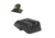 Kensight Proglo Contoured Base Recessed Blade DAS Adjustable Tritium Pistol Night Sight, Novak, Rear/Front, Black, Lumi Green, Black, 990626