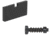 Kensight Serrated Square Replacement Pistol Sight Blade w/ Windage Asembly