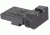 Kensight TRT 1911 Trijicon Tritium Insert Night Sight w/ Rounded Blade, Black, 860-253