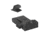 Kensight LPA TRT Beveled Serrated Blade, Adjustable Target 1911 Rear Sight, Black, 970-083