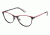 Kenzo 2241 Progressive Prescription Eyeglasses - Frame BLACK/ RED, Size 53/18mm KZ224101